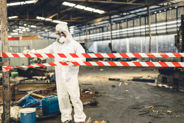 Professional Infectious Disease Decontamination technician working in Valleyford, WA